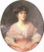John William Waterhouse Mrs A.P.Henderson (mk41) oil on canvas